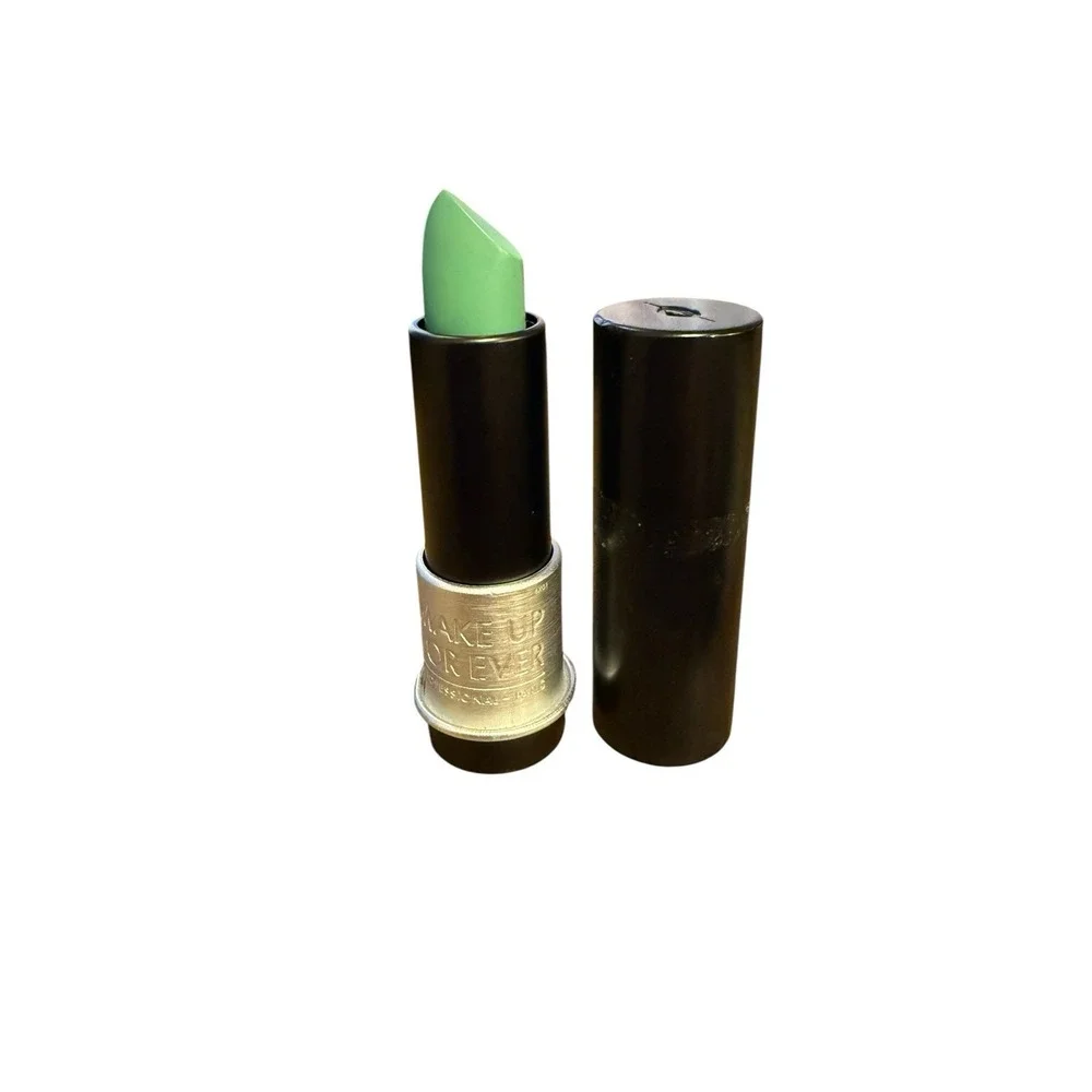 Make Up For Ever Lipstick Womens 3.5g Green‎ Artist Rouge Creme C601 Peacock